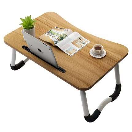 Stylish Portable Laptop Table - Ipad / Tablet Holder - Cup Holder
