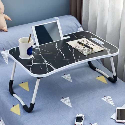 Stylish Portable Laptop Table - Ipad / Tablet Holder - Cup Holder