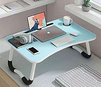 Stylish Portable Laptop Table - Ipad / Tablet Holder - Cup Holder