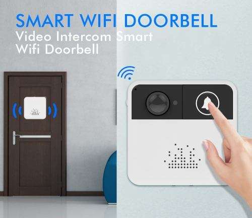 2-in-1 Wireless Wifi Intercom / Doorbell Camera : Let You Answer The Door No Matter Where You Are!