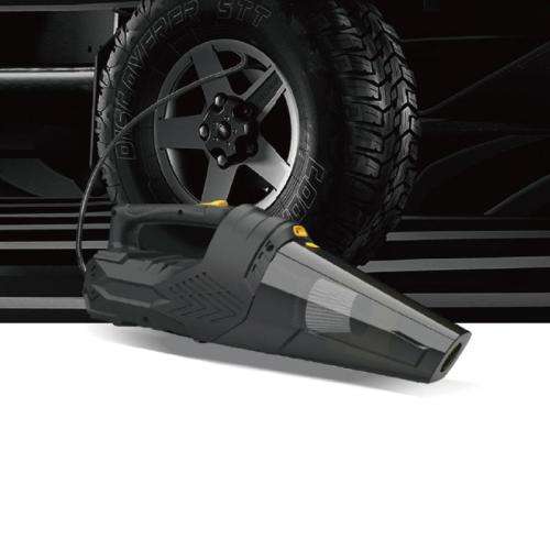 2-in-1 Powerful 4000Pa Vacuum Cleaner & Air Pump - Portable - Pressure Gauge - Nozzle Included