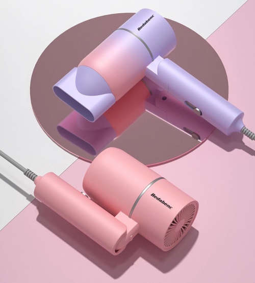 New Modern and Stylish Folding Hair Dryer - Compact - Multi Speed Regulation