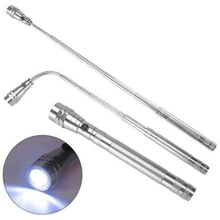 Versatile Telescopic Workman's Torch - Flexible - Retractable - Magnetic