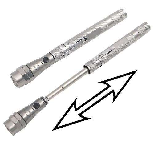 Versatile Telescopic Workman's Torch - Flexible - Retractable - Magnetic