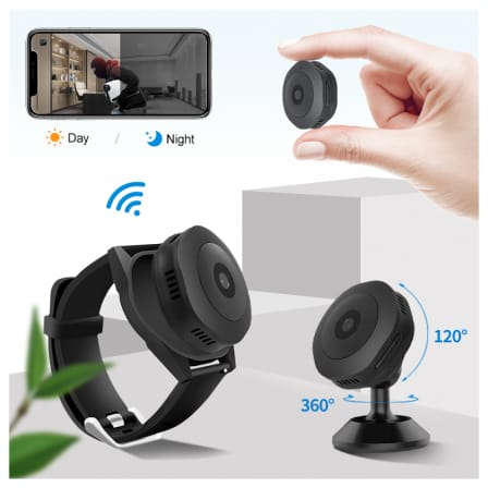 Wifi Spy Watch - Full HD - Nigh Vision - Movement Detection