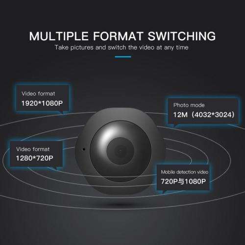 Wifi Spy Watch - Full HD - Nigh Vision - Movement Detection