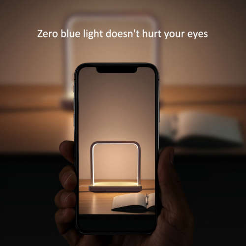 10w QI Smart Home Mobile Phone Wireless Charger with Induction Bedside Lamp - Touch Control