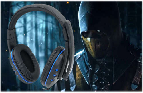 5-in-1 Gaming Pack - Stereo Headset with Mic - Storage Stand - Dual Charge Dock - Suitable for PS4