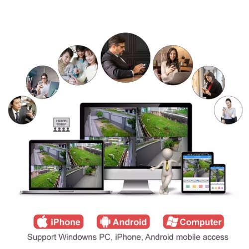 Q10 3MP HD Smart Outdoor Wifi Camera - 5G - 4x Zoom - Auto-Tracking - IR/Color Night Vision