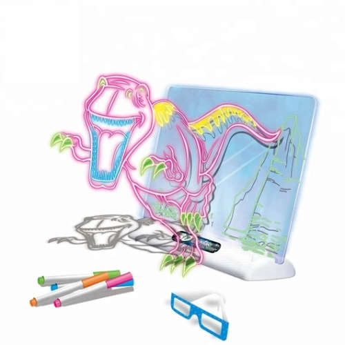Magic LED 3D Drawing Board / Pad - Get Creative In Your Own 3D World!!!