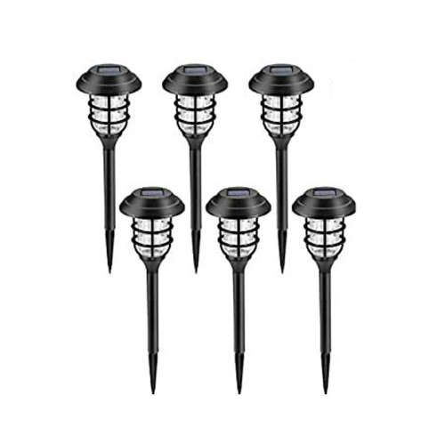 Solar Powered LED Outdoor Garden Pathway Lights - Pack of 6 - Creating a Magnificent Atmosphere!