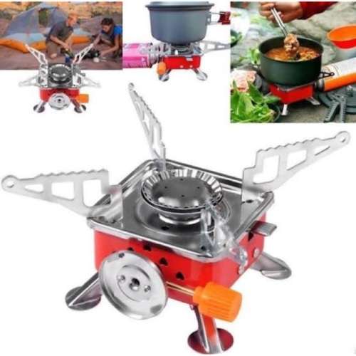 Mini Outdoor Portable Butane Gas Stove / Burner - Auto Igniter