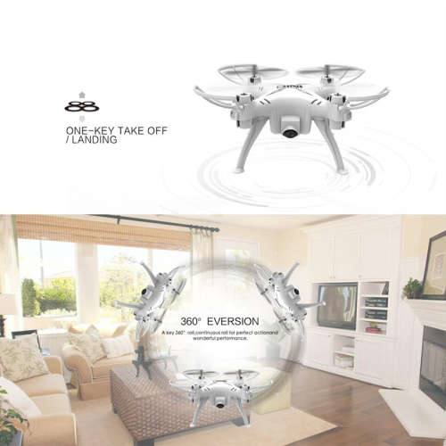 TK106RHW 4Channel Nano QuadCopter Drone - Wifi - App Control - HD Camera - Flight Path Setting