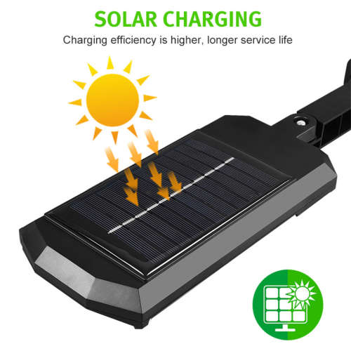 900C 59COB Solar Wall/Street Light with Remote Control - 120° Wide Angle - Motion Sensor - 3 Modes