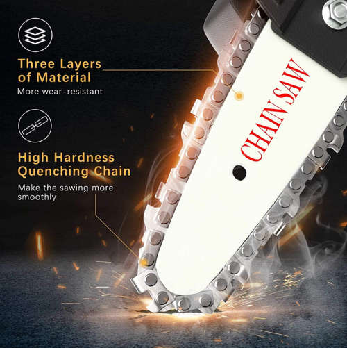 6 Inch 750W Cordless Electric ChainSaw - 24V