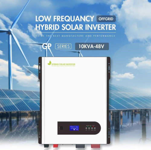10KVA Pure SineWave Hybrid Inverter - 120Amp MPPT Built In Solar Charge Controller - 48V - UPS
