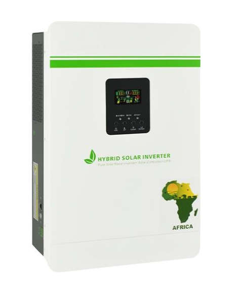 1.2KVA Pure SineWave Hybrid Inverter - 50Amp PWM Built In Solar Charge Controller - 12V - UPS