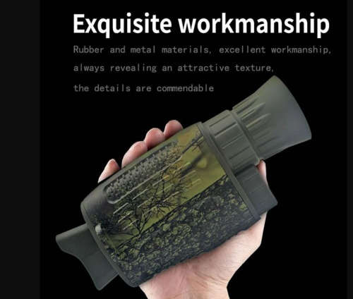 36MP Digital Infrared Night Vision Monocular Device - IR Sensor - 4K UHD