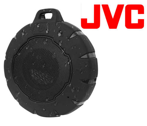 JVC Waterproof Bluetooth Speaker - Splash Shock and Dust Proof - Handsfree and Mic Function