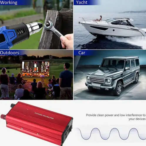 4000w Power Inverter - Modified Sinewave - DC12V to AC220V