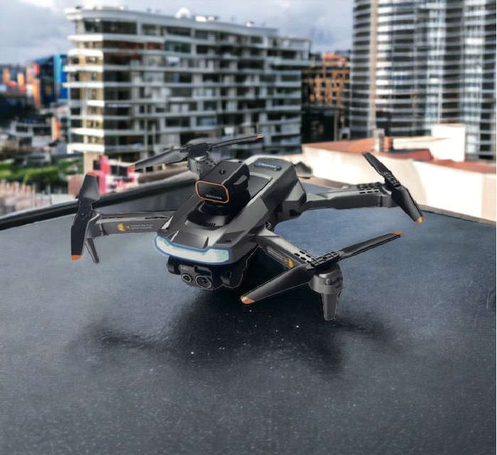 P15 Pro RC Folding Dual Camera Drone - 2.4Ghz - Wifi - App Control - Altitude Hold - HD Camera - 4K