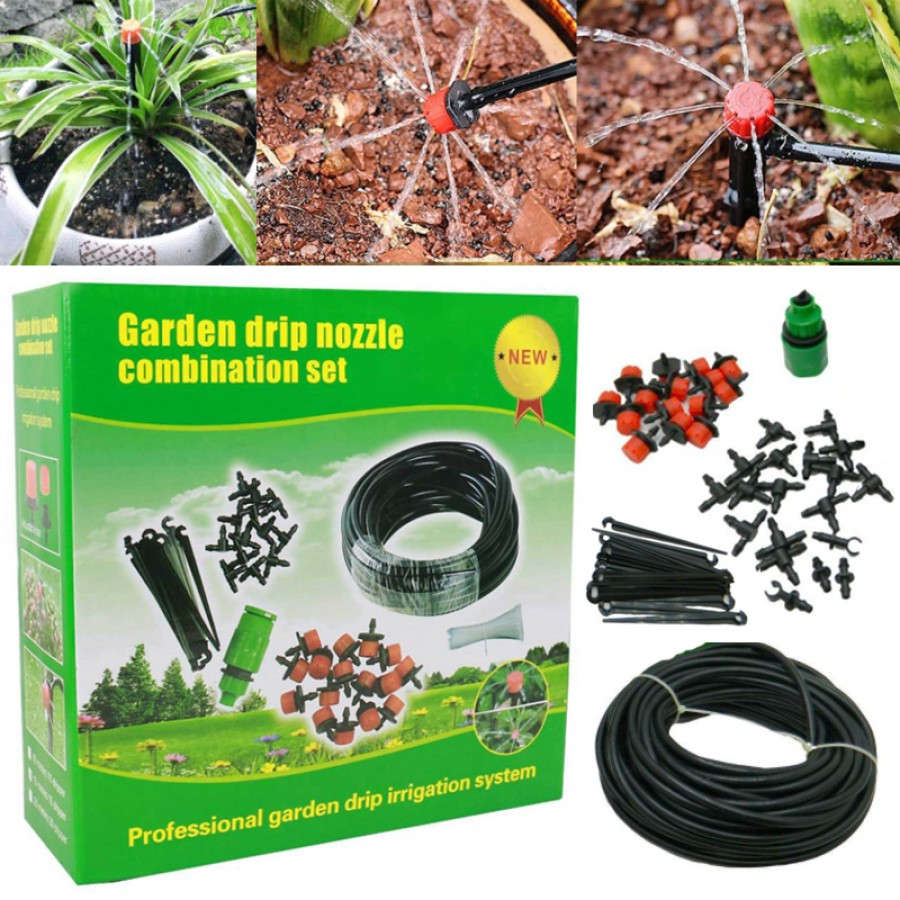 Professional Garden Drip Irrigation System DIY - Saving you Time, Energy and Water!