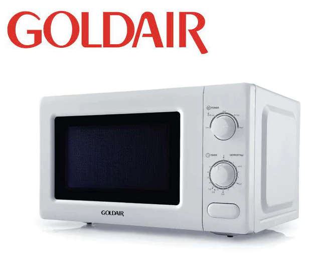 GoldAir 20L Microwave Oven - 5 Power Levels