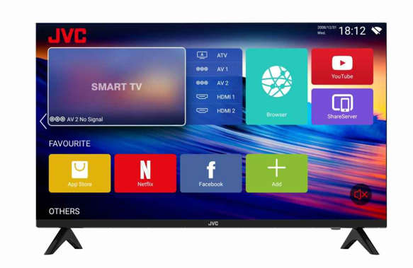 JVC 32` HD Smart LED TV - Android - Quadcore Processor