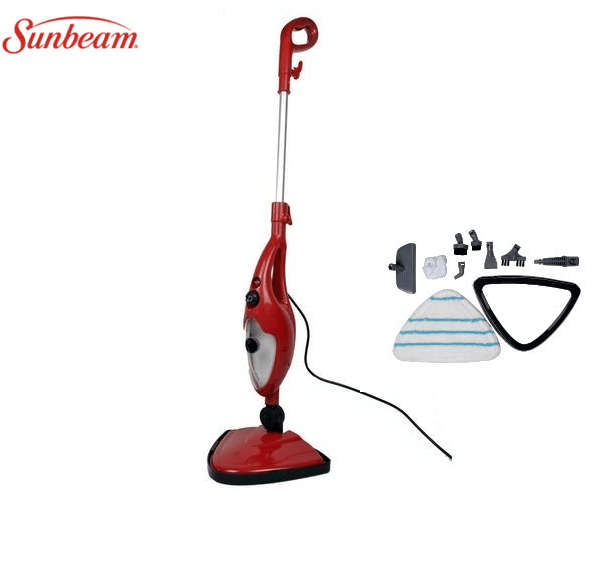 Sunbeam Steam Mop - 5m Power Cord - Accessories Included