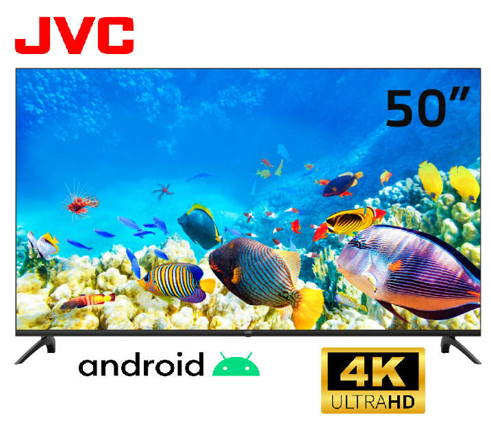 JVC 50` 4K Smart UHD LED TV - Wifi Module Built-in - Android 13