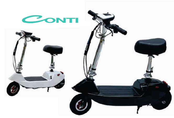Brand New - Conti 250W Electric Scooter - 20km/h - Lead Acid Battery
