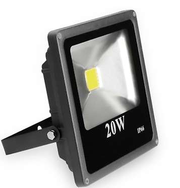 NEW LED TECHNOLOGY - 20W LED Slimline Floodlight - Energy Saving