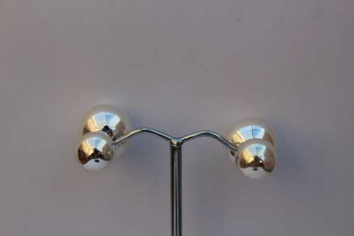 Silver ball studs