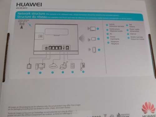 HUAWEI B315 4G LTE router factory unlocked as new. Boxed complete