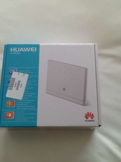 HUAWEI B315 4G LTE router factory unlocked. New