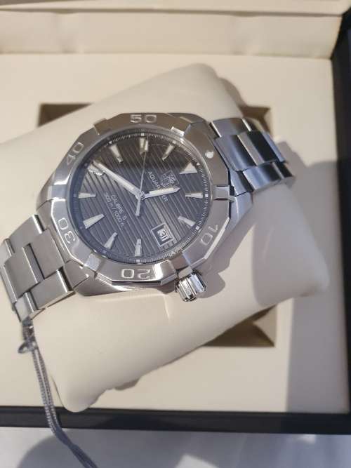 Tag Heuer Aquaracer Calibre 5 Automatic 43mm SS Gents Sports Dive Watch way2113.ba0928