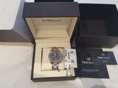 Tag Heuer Aquaracer Calibre 5 Automatic 43mm SS Gents Sports Dive Watch way2113.ba0928