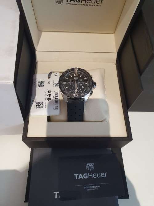 Men's Tag Heuer Aquaracer F1 Chronograph Race Dive Swim Luxury sports watch New Sealed Save 33.33%