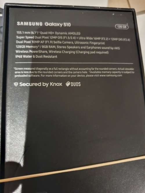 Samsung s128gb 10e Prism White Dual sim Icasa approved mint lnib boxed complete with warranty