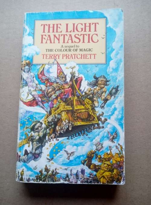 Discworld, The Light Fantastic by Terry Pratchett