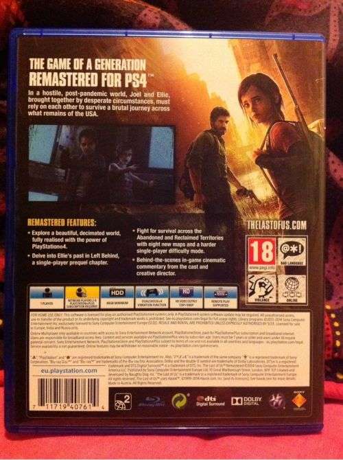 THE LAST OF US REMASTERED