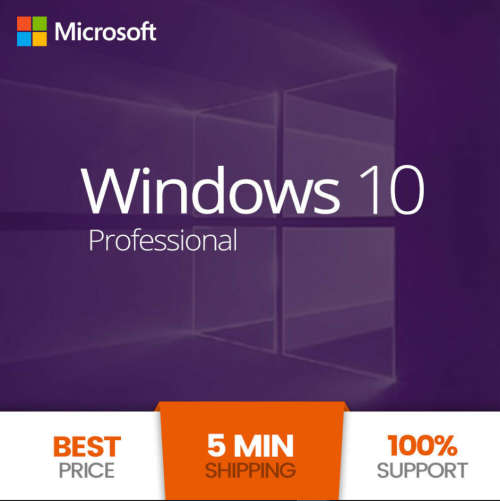 Windows 10 Pro Genuine Product Key/Activation Key Permanent Retail License