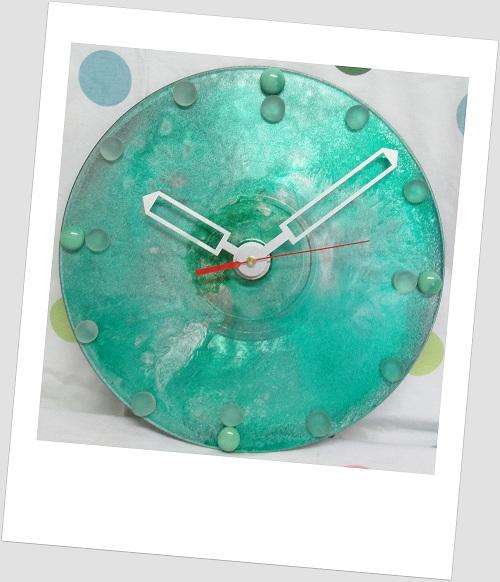 Wall Clock: Handmade One of a Kind