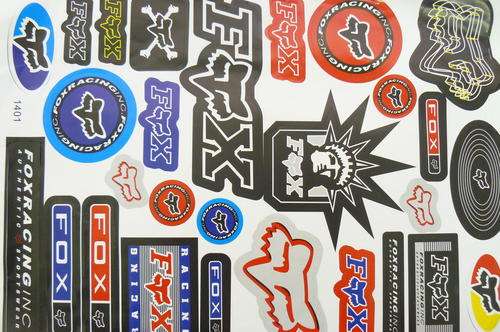 FOX DECALS/STICKERS R1.00 START!!