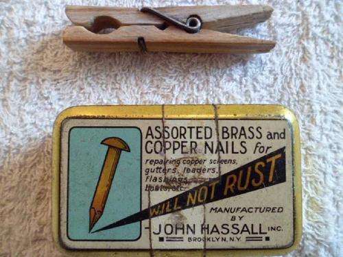 John Hassall Nail Tin