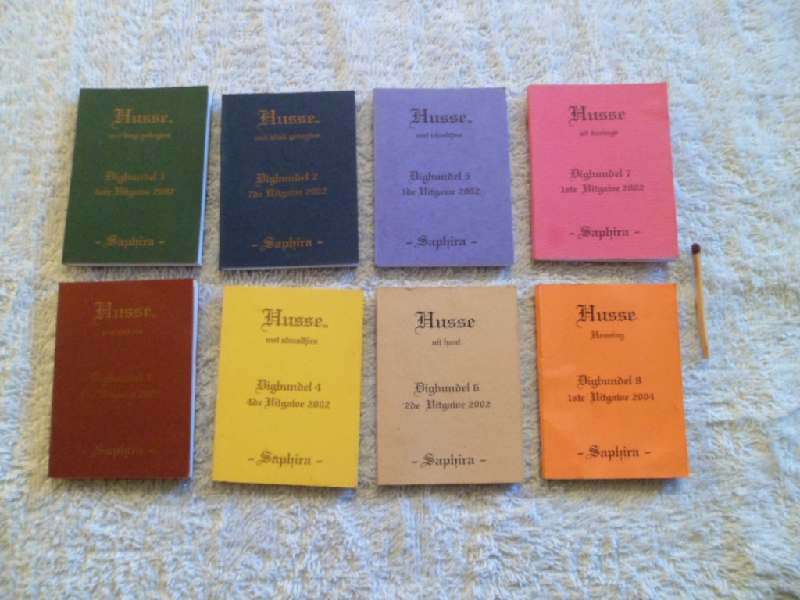 Eight Miniature books of Afrikaans Poetry
