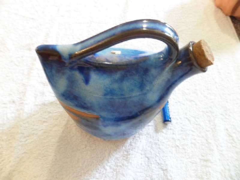 Pottery Jug with cork