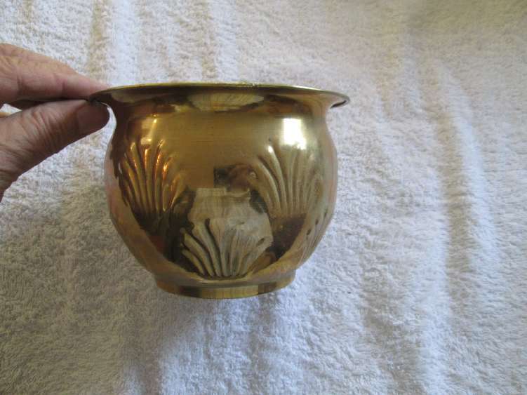 Brass Planter