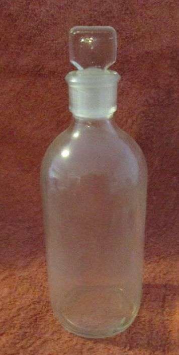 Glass Bottle with Stopper