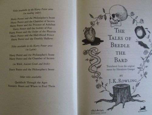 The Tales of Beedle the Bard - J.K. Rowling